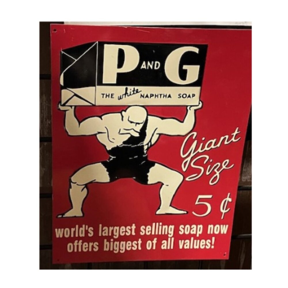 P & G SOAP Sign - Picture 5 of 5